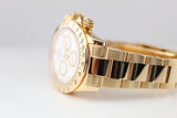 Rolex Daytona Yellow Gold White Dial