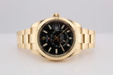 Rolex Sky Dweller - 42mm Yellow Gold Oyster Black Dial 2023 - 326938