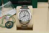 Rolex Datejust, White Index Dial - 41mm - 126300 - Full Set