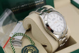 Rolex Datejust, White Index Dial - 41mm - 126300 - Full Set