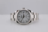 Rolex Datejust, White Index Dial - 41mm - 126300 - Full Set