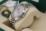 Rolex Datejust Silver Roman Numerals Dial Jubilee Bracelet - 116234