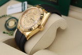 Rolex Sky-Dweller 336238 Oysterflex - 2025 Full Set - Champagne Dial