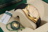 Rolex Sky-Dweller 336238 Oysterflex - 2025 Full Set - Champagne Dial