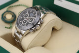 Rolex Daytona Cosmograph Steel Black Dial - 40mm - 2018 - 116500LN