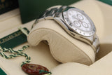 Rolex Cosmograph Daytona White Dial Fully stickered - 2009 - 116520