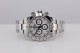 Rolex Cosmograph Daytona White Dial Fully stickered - 2009 - 116520
