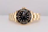 Rolex Submariner Yellow Gold Black Ceramic - 2024 - 126618LN