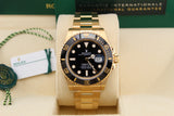 Rolex Submariner Yellow Gold Black Ceramic - 2024 - 126618LN