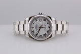 Rolex Datejust Roman Numerals Dial 2019 - 116200 - Full Set