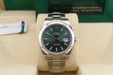 Rolex Datejust 41mm Mint Green Dial - 126300 - Full Set