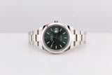 Rolex Datejust 41mm Mint Green Dial - 126300 - Full Set