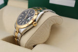 Rolex Datejust Steel & Yellow Gold, Black Dial , 41mm - 2017 - 126333 - Full Set