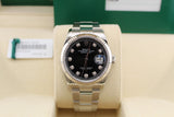 Rolex Datejust Black Diamond Dial, 36mm - 126234 - 2019 - Full Set