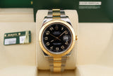 Rolex Datejust II Black Dial, Arabic Numerals, 41mm - 2012 - 116333 - Full Set