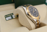 Rolex Datejust II Black Dial, Arabic Numerals, 41mm - 2012 - 116333 - Full Set