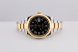 Rolex Datejust II Black Dial, Arabic Numerals, 41mm - 2012 - 116333 - Full Set