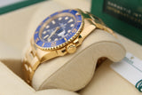 Rolex Submariner Blue Dial, Yellow Gold, 41mm - 2021 - 126618LB - Full Set