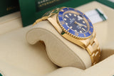 Rolex Submariner Blue Dial, Yellow Gold, 41mm - 2021 - 126618LB - Full Set