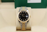 Rolex Datejust, Black Diamond Dial - 40mm - 2018 - 126333 - Full Set