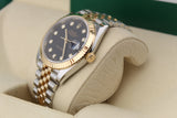 Rolex Datejust, Black Diamond Dial - 40mm - 2018 - 126333 - Full Set