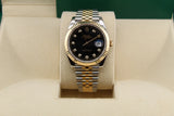Rolex Datejust, Black Diamomd Dial - 2018 - 41 mm - 126333 - Full Set