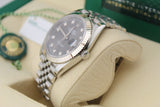 Rolex Datejust Grey Diamond Dial, Jubilee - 2021 - 126334 - Full Set