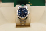 Rolex Datejust Baton Dial, Fluted Bezel - 41mm - 126334 - Full Set