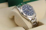 Rolex Datejust Baton Dial, Fluted Bezel - 41mm - 126334 - Full Set