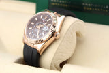 Rolex Sky-Dweller Oysterflex Rose Gold 326235 - Chocolate Dial - 2020 - Full Set