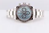 Rolex Daytona Platinum - Diamond Baguette Dial - 126506 - 2025 - Full Set