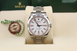 Rolex Milgause White Dial