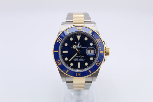 Rolex Submariner Bi-metal Blue Dial