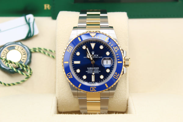 Rolex Submariner Bi-metal Blue Dial