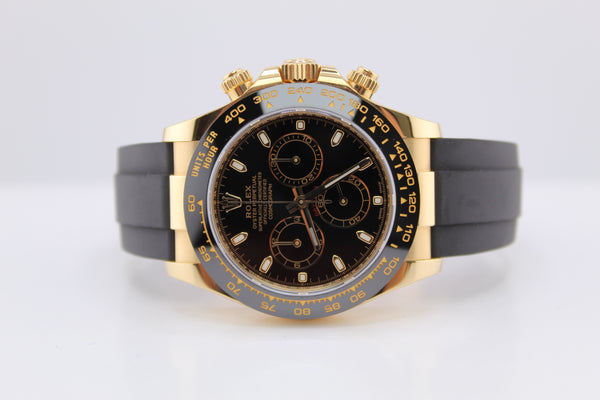 Rolex Daytona Oysterflex Black Index