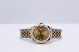 Rolex Datejust 31 Champagne Diamond Dial - 178273 - 2018