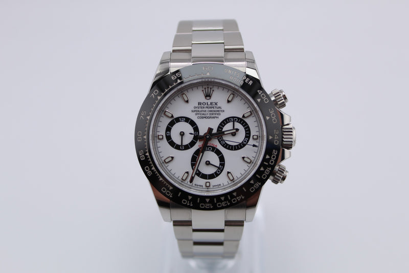 Rolex Daytona Ceramic White Dial