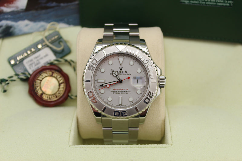 Rolex Yachtmaster 40 Platinum Bezel