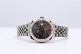 Rolex Datejust Grey Floral Dial -  31mm  - 2019 - 178274