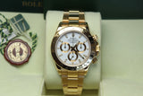 Rolex Daytona Yellow Gold White Dial