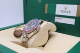 Rolex GMT-Master II Men's Black Watch with Blue/Red Bezel - 116719BLRO