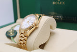 Rolex Day-Date 36 - 128238 - 2021, Box & Papers, Yellow Gold White Roman Dial