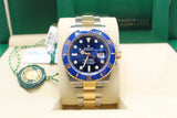 Rolex, Bi Metal, Submariner Blue Watch - 126613LB