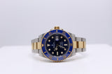 Rolex, Bi Metal, Submariner Blue Watch - 126613LB