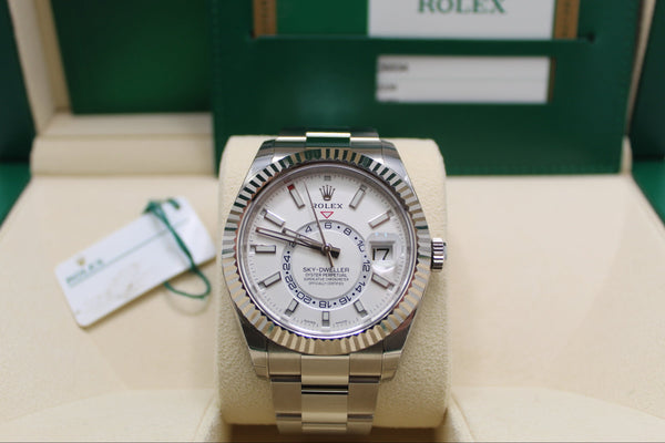 Rolex Sky-Dweller , 42mm, White Dial - 326934 - 2017 - Unworn