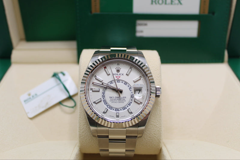 Rolex Sky-Dweller , 42mm, White Dial - 326934 - 2017 - Unworn