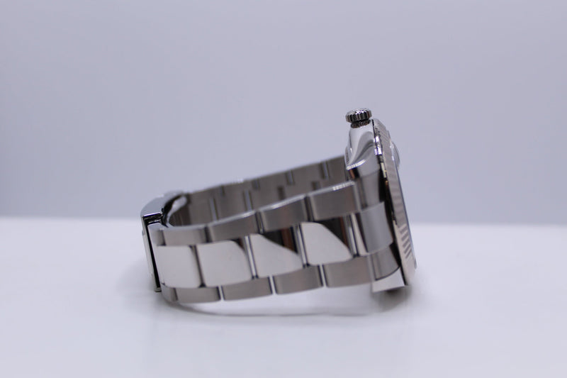 Rolex Datejust, Blue Baton Dial - Stainless Steel Bracelet Watch - 126334