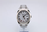 Rolex Datejuts 41mm White Dial