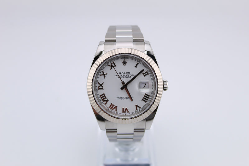 Rolex Datejuts 41mm White Dial