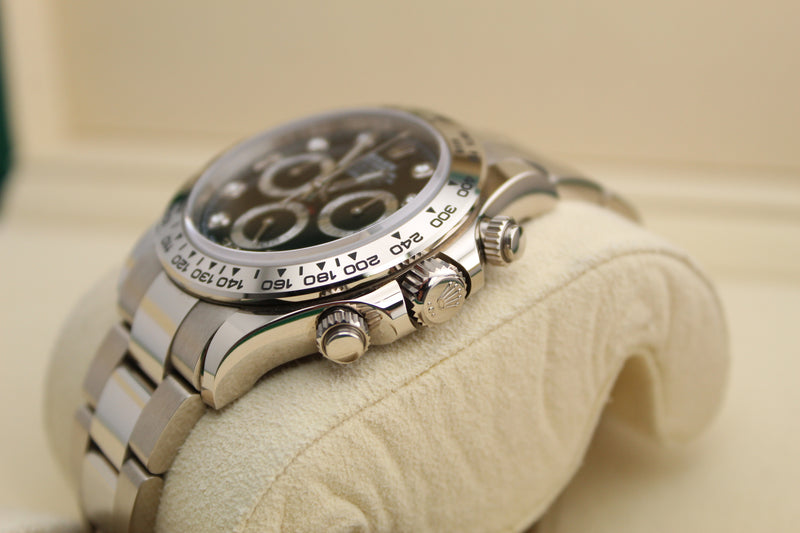 Rolex Daytona White Gold Diamond Dial